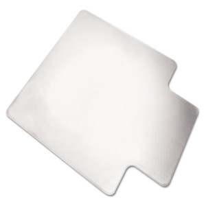 7220015772530, Skilcraft Pvc Chair Mats, High Pile Carpet, 60 X 46, Clear - NSN5772530