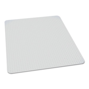 7220016568318, Skilcraft Biobased Chair Mat For High Pile Carpet, 46 X 60, No Lip, Clear - NSN6568318