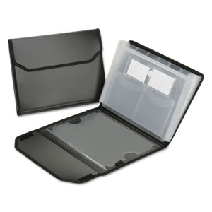 7530016599976 Skilcraftexpanding File Folders And Storage Boxes, 1" Expansion, 7 Sections, Letter Size, Black - NSN6599976