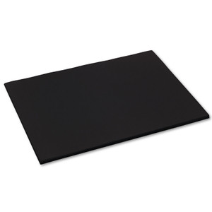 Tru-Ray Construction Paper, 76lb, 18 X 24, Black, 50/pack - PAC103093