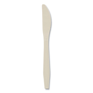 Earthchoice Psm Cutlery, Heavyweight, Knife, 7.5", Tan, 1,000/carton - PCTYPSMKTEC