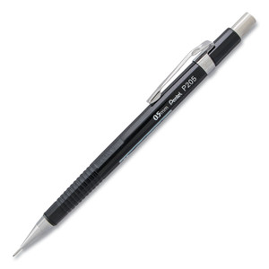 Sharp Mechanical Pencil, 0.5 Mm, Hb (#2.5), Black Lead, Black Barrel - PENP205A