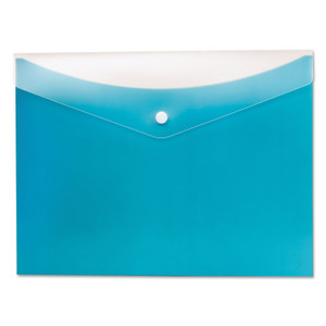 Poly Snap Envelope, Snap Closure, 8.5 X 11, Blueberry - PFX95562