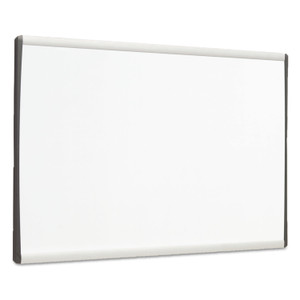 Magnetic Dry-Erase Board, Steel, 11 X 14, White Surface, Silver Aluminum Frame - QRTARC1411