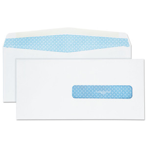 Security Tinted Insurance Claim Form Envelope, Commercial Flap, Redi-Seal Closure, 4.5 X 9.5, White, 500/box - QUA21438