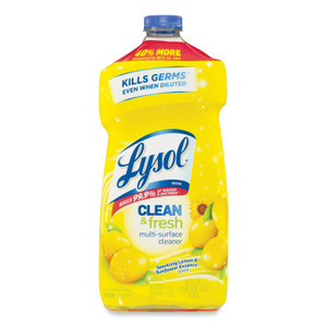 Clean And Fresh Multi-Surface Cleaner, Sparkling Lemon And Sunflower Essence, 40 Oz Bottle, 9/carton - RAC78626CT