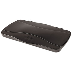 Hinged Lid For Vented Slim Jim, 20.38w X 11.38d X 2.75h, Black - RCP267400BK