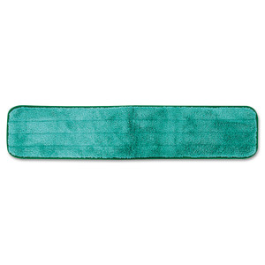 Dry Hall Dusting Pad, Microfiber, 24" Long, Green - RCPQ42400