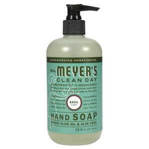 Clean Day Liquid Hand Soap, Basil, 12.5 Oz, 6/carton - SJN651344