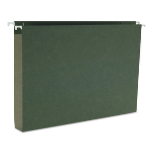 Box Bottom Hanging File Folders, Legal Size, Standard Green, 25/box - SMD64339