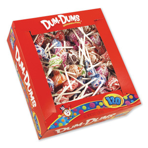 Dum-Dum-Pops, Assorted Flavors, Individually Wrapped, 120/box - SPA66