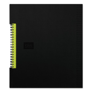 Idea Collective Professional Wirebound Hardcover Notebook, 1 Subject, Medium/college Rule, Black Cover, 11 X 8.5, 80 Sheets - TOP56895