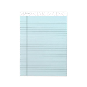 Prism + Colored Writing Pads, Wide/legal Rule, 50 Pastel Blue 8.5 X 11.75 Sheets, 12/pack - TOP63120