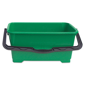 Pro Bucket, 6gal, Plastic, Green - UNGQB220