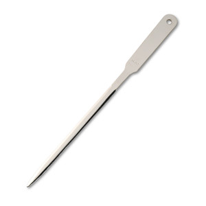 Lightweight Hand Letter Opener, 9", Silver - UNV31750