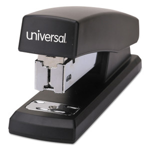 Half-Strip Stapler, 20-Sheet Capacity, Black - UNV43119