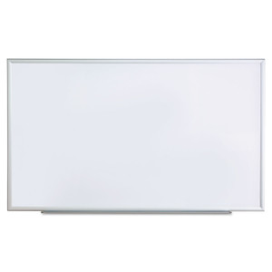 Dry Erase Board, Melamine, 60 X 36, Satin-Finished Aluminum Frame - UNV43625