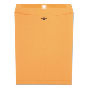 Kraft Clasp Envelope, #97, Square Flap, Clasp/gummed Closure, 10 X 13, Brown Kraft, 100/box - UNV44907