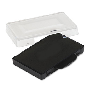 T5430 Custom Self-Inking Stamp Replacement Ink Pad, 1" X 1.63", Black - USSP5430BK