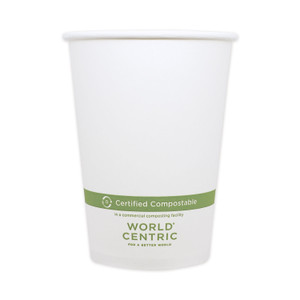 Paper Bowls, 32 Oz, 4.4" Diameter X 5.8"h, White, 500/carton - WORBOPA32