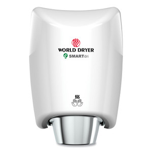 Smartdri Hand Dryer, Aluminum, White - WRLK974A2