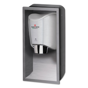 Smartdri Hand Dryer Recess Kit, 15l X 4w X 25h, Stainless Steel - WRLKKR973