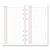 Lined Notes Pages For Planners/organizers, 6.75 X 3.75, White Sheets, Undated - AAG013200