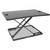 Adaptivergo Ultra-Slim Sit-Stand Desk, 31.33" X 21.63" X 1.5" To 16", Black - ALEAEWR6B