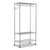 Wire Shelving Garment Rack, 30 Garments, 36w X 18d X 75h, Silver - ALEGR363618SR
