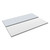 Reversible Laminate Table Top, Rectangular, 71.5w X 23.63d, White/gray - ALETT7224WG