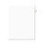 Preprinted Legal Exhibit Side Tab Index Dividers, Avery Style, 10-Tab, 53, 11 X 8.5, White, 25/pack, (1053) - AVE01053