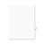 Preprinted Legal Exhibit Side Tab Index Dividers, Avery Style, 10-Tab, 68, 11 X 8.5, White, 25/pack, (1068) - AVE01068