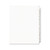 Preprinted Legal Exhibit Side Tab Index Dividers, Avery Style, 25-Tab, 301 To 325, 11 X 8.5, White, 1 Set, (1342) - AVE01342