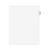 Avery-Style Preprinted Legal Side Tab Divider, Exhibit B, Letter, White, 25/pack, (1372) - AVE01372