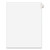 Preprinted Legal Exhibit Side Tab Index Dividers, Avery Style, 26-Tab, A, 11 X 8.5, White, 25/pack, (1401) - AVE01401