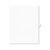 Preprinted Legal Exhibit Side Tab Index Dividers, Avery Style, 26-Tab, N, 11 X 8.5, White, 25/pack, (1414) - AVE01414