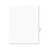 Preprinted Legal Exhibit Side Tab Index Dividers, Avery Style, 26-Tab, Q, 11 X 8.5, White, 25/pack, (1417) - AVE01417