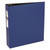 Economy Non-View Binder With Round Rings, 3 Rings, 2" Capacity, 11 X 8.5, Blue, (3500) - AVE03500