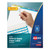 Print And Apply Index Maker Clear Label Dividers, 5 Color Tabs, Letter, 25 Sets - AVE11992