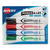 Marks A Lot Desk-Style Dry Erase Marker, Broad Chisel Tip, Assorted Colors, 4/set (24409) - AVE24409