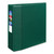 Heavy-Duty Non-View Binder With Durahinge And Locking One Touch Ezd Rings, 3 Rings, 4" Capacity, 11 X 8.5, Green - AVE79784