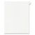 Preprinted Legal Exhibit Side Tab Index Dividers, Allstate Style, 10-Tab, 1, 11 X 8.5, White, 25/pack - AVE82199