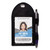 Badge Holder With Pen Loop, Vertical, 3 1/4" X 6", Black, 12/box - AVT75648