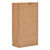 Grocery Paper Bags, 57 Lbs Capacity, #10, 6.31"w X 4.19"d X 13.38"h, Kraft, 500 Bags - BAGGX10500