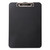 Unbreakable Recycled Clipboard, 1/2" Capacity, 8 1/2 X 11, Black - BAU61624