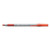 Round Stic Grip Xtra Comfort Ballpoint Pen, Stick, Fine 0.8 Mm, Red Ink, Gray/red Barrel, Dozen - BICGSFG11RD