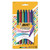 Soft Feel Ballpoint Pen, Retractable, Medium 1 Mm, Assorted Ink And Barrel Colors, Dozen - BICSCSMAP121AST