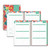 Day Designer Weekly/monthly Planner, Floral Sketch Artwork, 8 X 5, Multicolor Cover, 12-Month (jan-Dec): 2022 - BLS137361