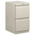 Mobile Pedestals, Left Or Right, 2 Legal/letter-Size File Drawers, Light Gray, 15" X 20" X 28" - BSXHBMP2FQ