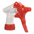 Trigger Sprayer 250, 9.25" Tube Fits 32 Oz Bottles, Red/white, 24/carton - BWK09229
